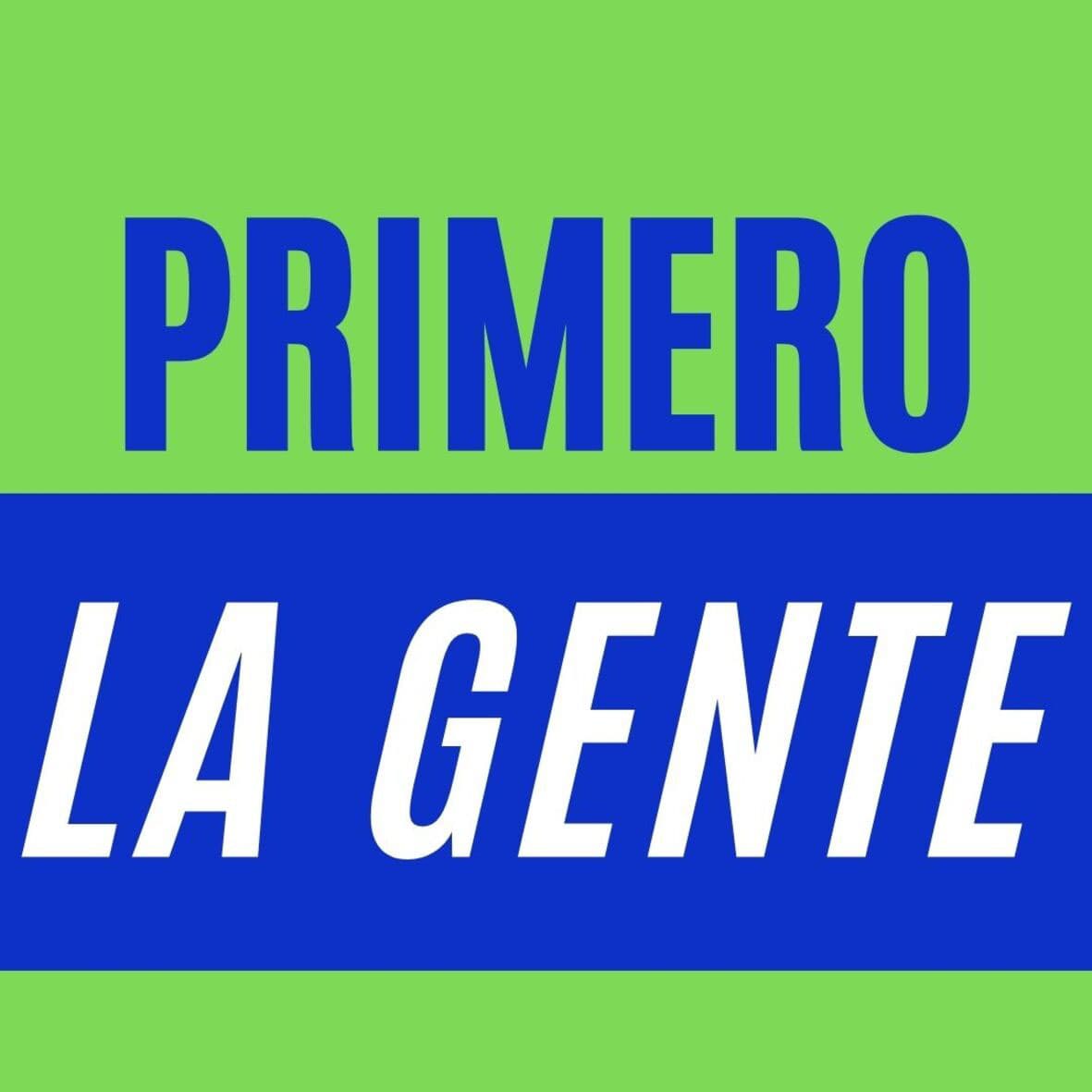 Logo PRIMERO LA GENTE - COMUNIDAD, ECOLOGIA, LIBERTAD Y PROGRESO